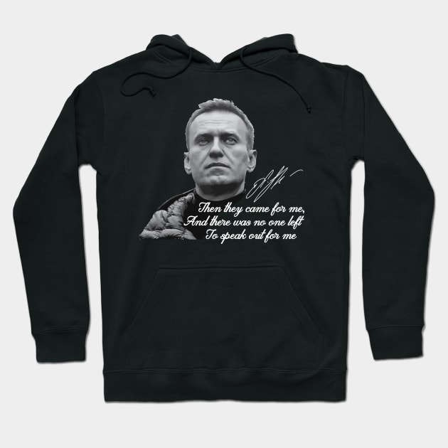 Alexei Navalny Hoodie by CovpaTees